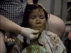 Japanese sex slave forced to eat shit